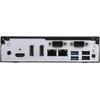 Komputer Shuttle DH610V2 S1700 H610 Juodas 120W/GLN HDMI DISPLAY-PORT COM-PORT