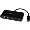 StarTech USB HUB 1x RJ-45 1x USB-C + 3x USB-A 3.0 (HB30C3AGEPD)