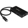 StarTech USB HUB 1x RJ-45 + 3x USB-A 3.0 (HB30C3A1GE)