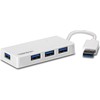 TRENDNET 4 prievadų didelės spartos USB 3.0 mini šakotuvas
