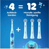 Dantų šepetėlis Końcówka Braun Oral-B antgaliai IO Kids Stitch 4 vnt. wymienne (931069)