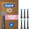 Końcówka Oral-B iO Gentle Care, Juodas, 6 vnt.