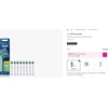 Braun „Oral-B CrossAction“, 8 vnt., Balta, 3 mėn., „Oral-B“, Dėžutė