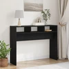 Konsolinis stalas juoda ąžuolo 105 x 30 x 80 cm