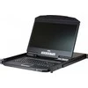Aten | 8 prievadų PS/2-USB VGA vieno bėgio plačiaekranis LCD KVM jungiklis | CL3108NX-ATA-AG