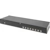 DIGITUS 19" 8 Port HDMI KVM Switch Single View | Digitus