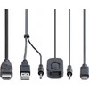 StarTech C2-H46-UAC-CBL-KVM/2 PORT HIBRIDINIO KABELIO KVM JUNGIKLIS
