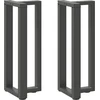 konsolės stalo kojos, T formos, 2 vnt., 38x25x(72-73)cm