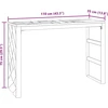 konsolinis stalas 110x35x75 cm medžio masyvo tiko