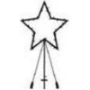 Kalėdinė dekoracija Konstsmide Sirius Home 50900, Šviesos dekoracijos figūrėlė, Juodas, 40 lempų, LED, 120 cm, 60 cm