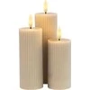 Konstsmide Sirius Home 80271, Šviesos dekoratyvinė figūrėlė, Smėlio spalvos, Aplinkos šviesa, 1 lemputė(-s), LED, Baterija