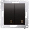 Kontakt-Simon Simon 54 du kartus 10AX 250V antracitas (DW7 / 2.01 / 48)