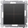 Kontakt-Simon Jungiklis/mygtukas elektronis Kontakt Simon 54 DEW4.01/49 keturvietis 4 grandims valdyti juoda modulis