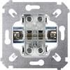 Kontakt-Simon Simon 54 dvigubas 10AX 250V mechanizmas (SW6 / 2M)