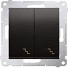 Kontakt-Simon Simon 54 dviguba jungtis su vidiniu apšvietimu 10AX 250V (DW6 / 2L.01 / 48)