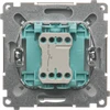 Kontakt Simon Varpelio mygtukas, matinės sidabrinės spalvos, BMD1.01/43