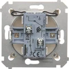 Kontakt-Simon Dvivietė jungtis su LED pašvietimu 10AX 250V kremo varžtai (DW6 / 2L.01 / 41)