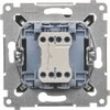 Kontakt-Simon Ištikimas vieno antracito mygtukas - DP1.01 / 48