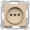 Kontakt-Simon Kontakt-Simon 55 TG1CZ.01/144 kištukinis lizdas be įžeminimo, su langinėmis, modulis 16 A, 250V~, greitos jungtys, šampano matinis