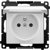 Kontakt-Simon Kontakt-Simon 55 TGZ1BCUZ.01/111 kištukinis lizdas IP44 versijai be sandariklio, modulis 16 A, 250V~, greitos jungtys, matinė balta