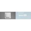 Kontakt-Simon Kontakt-Simon Simon 10 CGSZ1B.01/49 Schuko kištukinis lizdas IP44 versijai su sandarikliu - dangtelio spalvos atvartas, modulis 16A, 250V~, sraigtiniai gnybtai, matinė juoda