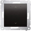 Kontakt-Simon Simon 54 GO Mygtukų valdiklis roletų valdymui išmaniuoju telefonu WiFi 2x5A 230V (modulis) antracitas DEZ1W.01/48