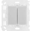 Kontakt-Simon Simon 54 Touch Connector / dvigubas universalus mygtukas, 230V 2x6A ST2M