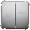 Kontakt-Simon Simon Basic 10A 250 V žaliuzių mygtukas, satino (BMZ1.01/29)