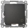 Kontakt-Simon Simon 54 Bell mygtukas "(modulis) 10AX 250V greitai jungia juodą kilimėlį DD1.01 / 49