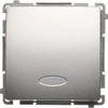 Kontakt Simon BMW1L.01/43 BASIC JUNGTIS Sidabrinis Matinis