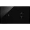 Kontakt-Simon Simon Touch Frame Touch Panel S54 Palieskite, 2 moduliai, 1 jutiklinis laukas + 2 jutiklinis laukas vertikaliai, užšaldyta lavA DSTR213 / 73