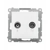 Kontakt Simon TAZ.01/111 Simon 55 R-TV antenos prijungimo lizdas 10 dB pralaidumo lizdams (modulis). 1x Įėjimas: 5862 MHz Matinė balta TAZ.01/111