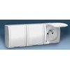Kontakt-Simon AQUARIUS AQUARIUS A / U 16A IP54 su baltu atvartu - AQGZ1-3 / 11