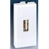 Kontakt Simon K45 / 2 A tipo USB lizdas - K128B / 9