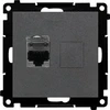 Kontakt Simon GN.1-KR.KOM.RJ45 K.6 P. GRAFIT.M.SIMON55