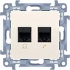 Kontakt Simon GN.2-KR.KOMP.RJ45 KAT5E KREMAS SIMON10