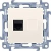 Kontakt-Simon Simon 10 singlas RJ45 kat. 6 kremas (C61.01 / 41)