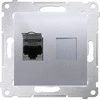 Kontakt Simon KOMP.ŽEMINIMAS.RJ45 CAT6E TRANS.SIDABRAS MATINIS SIMON54