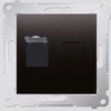 Kontakt-Simon SIMON54 kompiuterio lizdas RJ45 cat.6 su antracito diafragma - D61.01 / 48