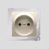 Kontakt-Simon SIMON54 single b / up 16A IP20 su aukso skydu - DG1Z.01 / 44