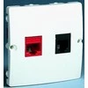 Kontakt Simon Kontaktas-Simon RJ45 pjūvis. 5E + RJ11 ašis - BNF5T.02 / 11