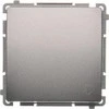 Kontakt-Simon Bell mygtukas Simon Basic single 10AX 250V inox (BMD1.01 / 21)