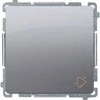 Kontakt-Simon Bell mygtukas Simon Basic single 10AX 250V inox (BMD1.01 / 21)