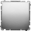 Kontakt-Simon Šviesos mygtukas Simon Basic single 10AX 250V satino (BMS1.01 / 29)
