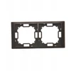 Kontakt Simon BMRC2/49 Simon Basic Frame 2-g Neos IP20 matinė juoda BMRC2/49