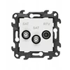 Kontakt Simon GN.2-KR.ANT.SAT-SAT-RTV 2WEJ.BIA.SIMON24