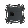 Kontakt Simon Susisiekite su Simonu Simonu 24 Lizdas kompiuterio viengubas RJ45 5e kategorijos grafito matinis N51.01/38