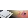 Kontakt Simon „Contact-Simon Simon“ 24 mygtukinis šviesos reguliatorius su foniniu apšvietimu balta NESL1.01/11