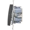 Kontakt-Simon Simon 54 du kartus 10AX 250V antracitas (DW7 / 2.01 / 48)