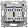 Kontakt-Simon Simon 54 du kartus 10AX 250V antracitas (DW7 / 2.01 / 48)